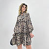 Легка жіноча сукня оверсайз "Lichi" оптом | Батал, фото 3