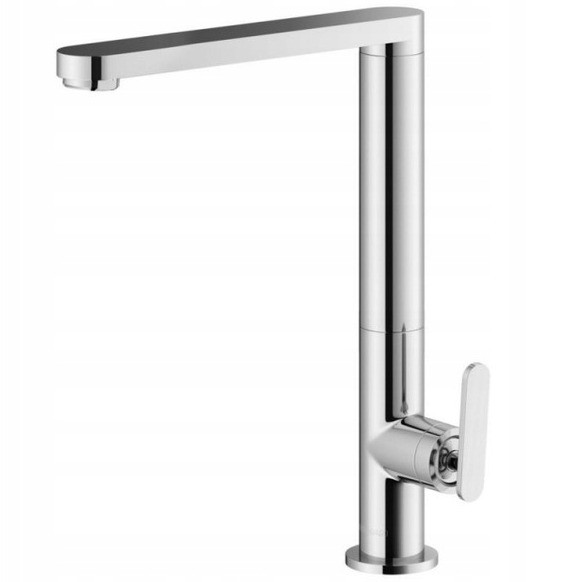 Змішувач для умивальника із високим виливом KOHLMAN Boxine хром латунь 215004 QB150B, фото 1