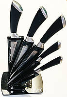 Набор кухонных ножей на подставке 6 предметов