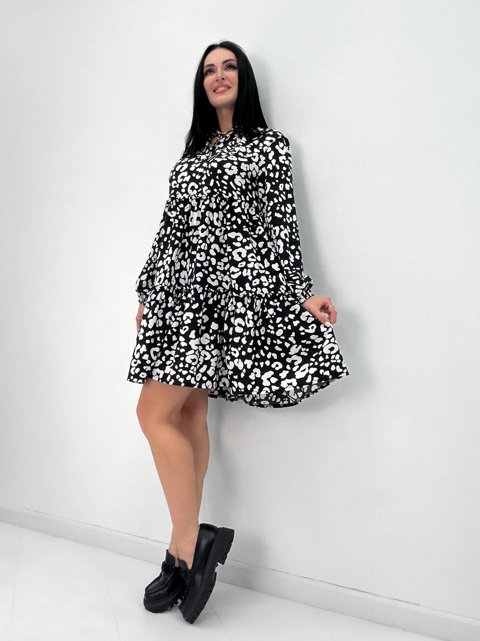 Легка жіноча сукня у стилі оверсайз "Lichi" | Норма