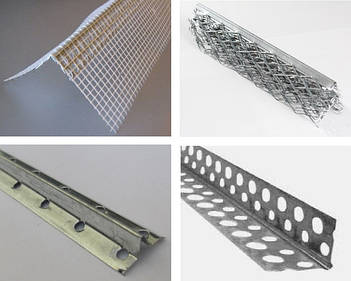 Кутники, штукатурні маяки