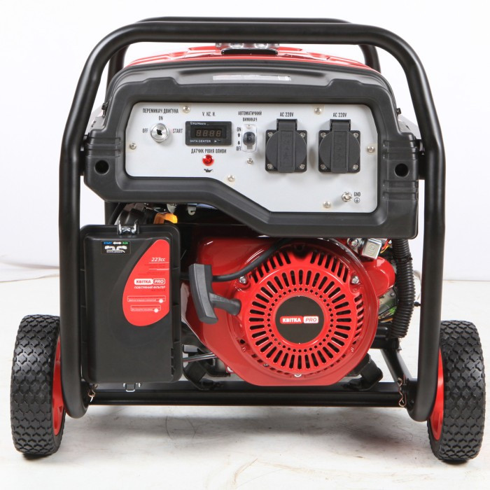 Бензиновий генератор КВІТКА PRO SC4000E + олива (3.8 кВт) (110-7003)