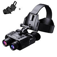 Бінокулярний прилад нічного бачення на голову Dsoon NV8000 до 400м у темряві + кріплення на шолом FMA L4G24