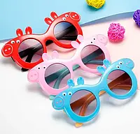 Дитячі сонцезахисні окуляри свинка Пеппа захист від ультрафіолету UV400