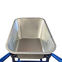 Оцинкована тачка BLUETOOLS Dakar Standard (90 л, 180 кг) (220-4001), фото 3