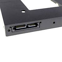 Карман для 2.5" SATA HDD, SSD h=12.7mm, устанавливается вместо SATA-привода ноутбука, Second HDD Caddy