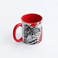 Чашка Fan Girl Человек-бензопила - Chainsaw Man Red 330 мл (16346) GL, код: 7758163