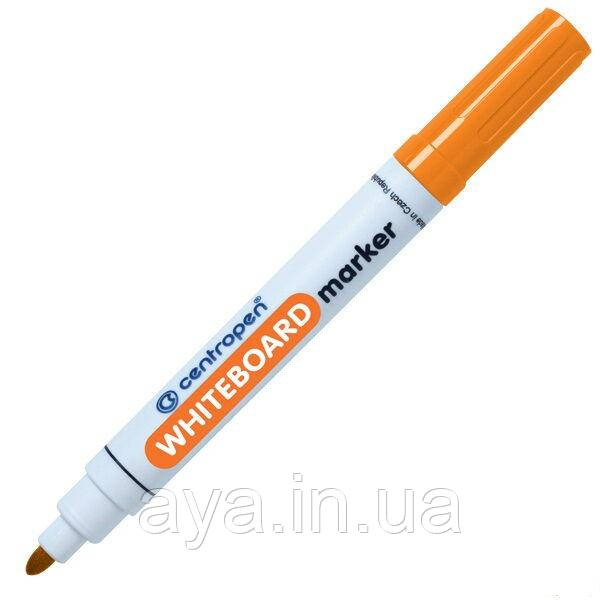 Маркер для дошки Centropen Whiteboard, 2,5мм, помаранчевий, 8559