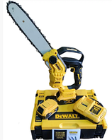 Аккумуляторная цепная пила DeWALT DCCS620BL(36V, шина 25), Профессиональные мощные цепные электропилы для дома