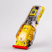 Машинка для стриження волосся Sokany SK-LF-9970 акумуляторна з насадками жовтий (SKLF9970)