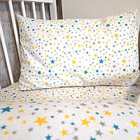 Наволочка Stars SoundSleep фланель 40х60 см (MT94337808) TM Textile Magic