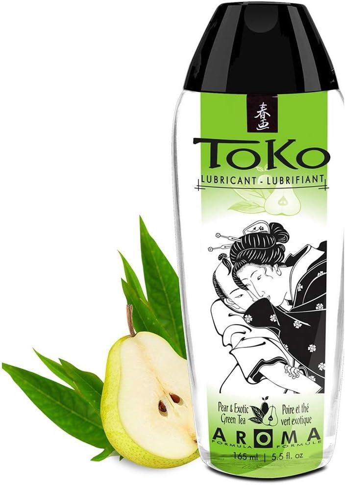 Лубрикант на водній основі Shunga Toko Aroma Pear & Exotic Green Tea 165 мл AIW Or2349, фото 1