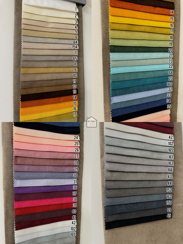 палітра мікровелюр Штори тут