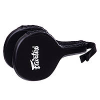 Ракетка для тхэквондо одинарная (2шт) FAIRTEX BXP1 (PU, наполнитель-пенополиуретан, р-р 36х19см, цвета в