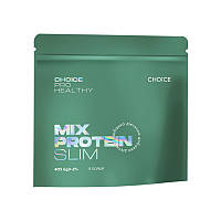 Натуральный Протеиновый коктейль Mix Protein Slim. Питательный и низкокалорийный. Сhoice Pro Healthy 405г