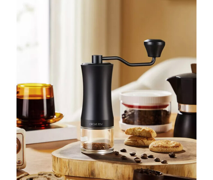 Кавомолка ручна Xiaomi Circle Joy Coffee Grinder (CJ-CF17) чорна, фото 1