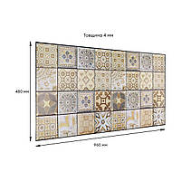 Декоративна ПВХ панель 960х480х4мм (D) SW-00001777