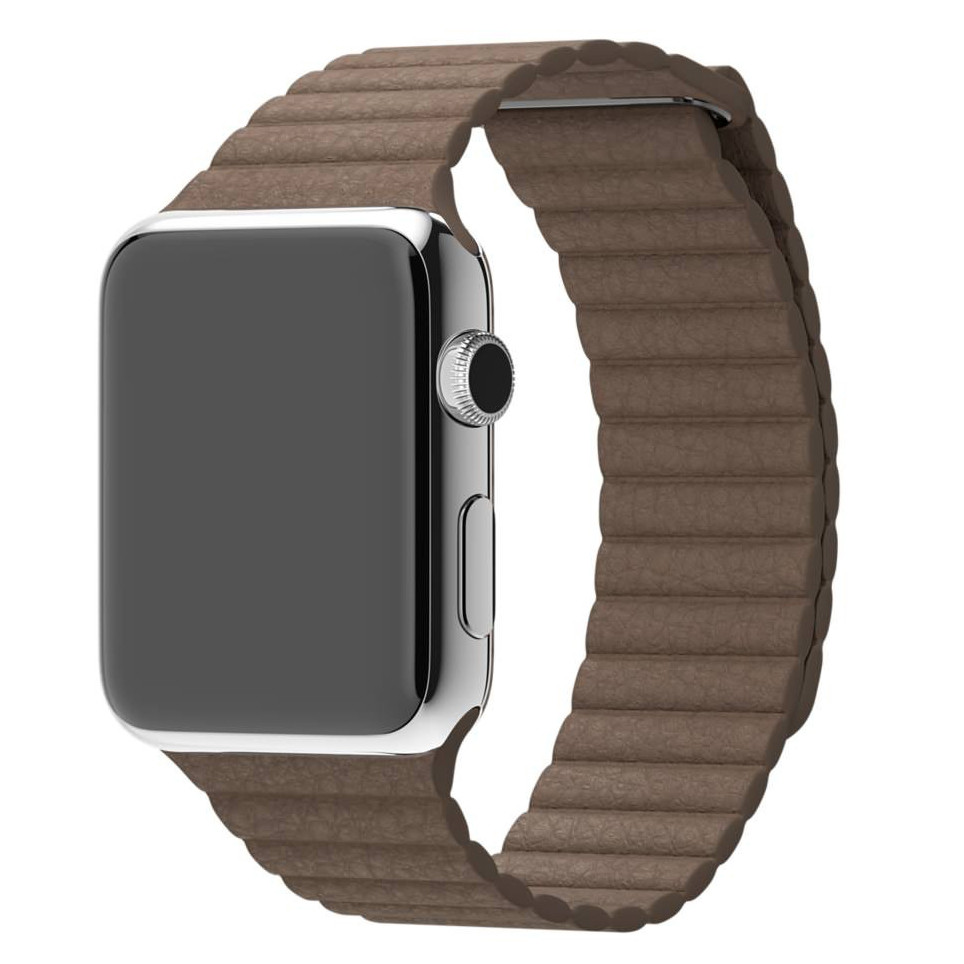 Шкіряний ремінець Leather Loop для Apple Watch 38/40/41 mm Brown