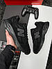 Чоловічі кросівки New Balance 990 All Black (Чорні) Взуття Нью Баланс 990 натуральна замша сітка демісезон, фото 2