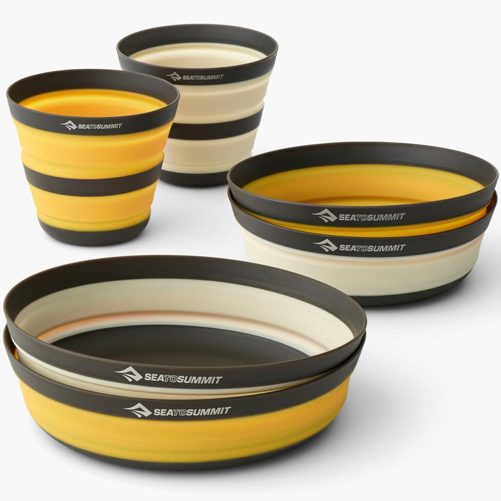 Набір туристичного посуду Sea To Summit Frontier UL Collapsible Dinnerware Set 2P