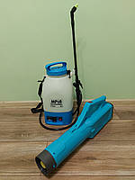 Обприскувач акумуляторний Мрія 6 ​​літрів у комплекті з TURBO насадкою для обприскувача 12B, фото 3