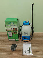 Обприскувач акумуляторний Мрія 6 ​​літрів у комплекті з TURBO насадкою для обприскувача 12B, фото 4