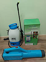 Обприскувач акумуляторний Мрія 6 ​​літрів у комплекті з TURBO насадкою для обприскувача 12B, фото 8