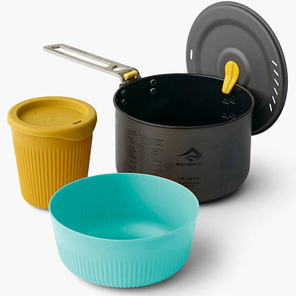 Набір туристичного посуду Sea To Summit Frontier UL One Pot Cook Set 1P, фото 1
