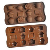 Силіконова форма для цукерок До чаю