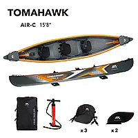 Каяк тримісний Aqua Marina TOMAHAWK AIR-C 3-PERSON DWF HIGH-END CANOE