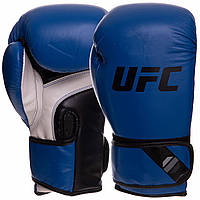 Перчатки боксерские UFC PRO Fitness искусственная кожа Синие 18 oz (UHK-75114)