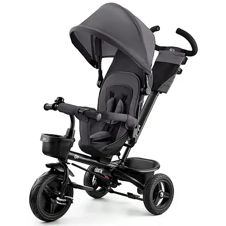 Триколісний велосипед Kinderkraft Aveo Malachite Gray (KRAVEO00GRY0000), фото 1