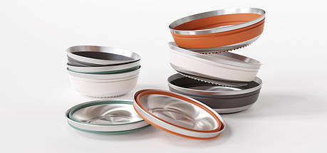 Туристична складана миска Sea To Summit Sigma Detour Stainless Steel Collapsible Bowl, L (Bombay Brown), фото 4