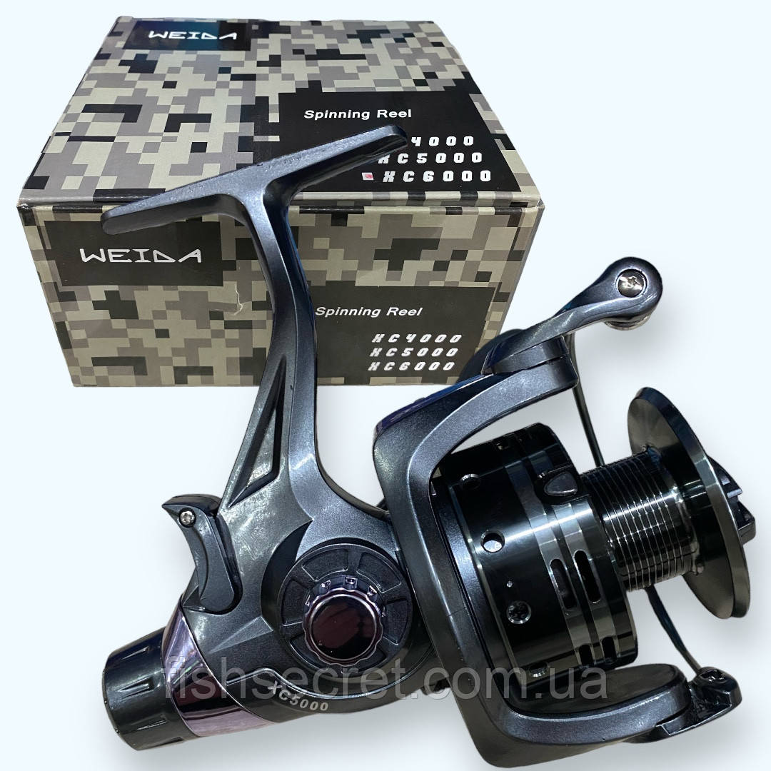 Котушка з байтранером Weida XC 5+1 4000, фото 1