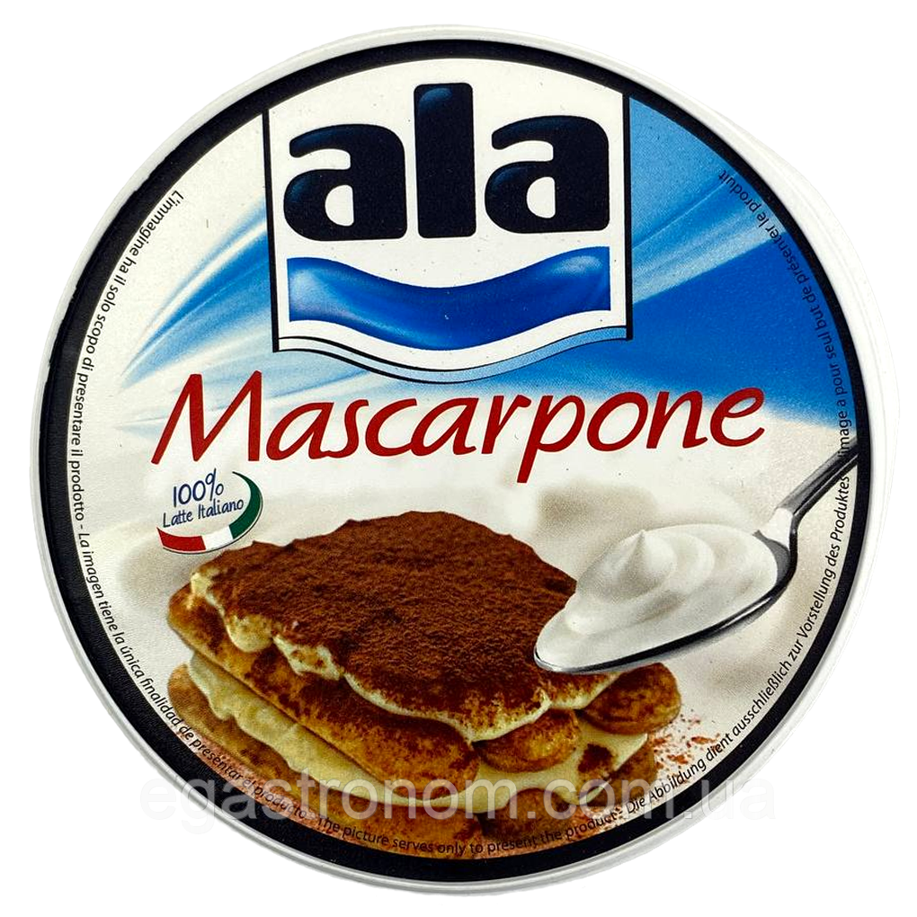 Крем-сир маскарпоне 78% Ала Ala 250g 12шт/ящ (Код: 00-00016073)