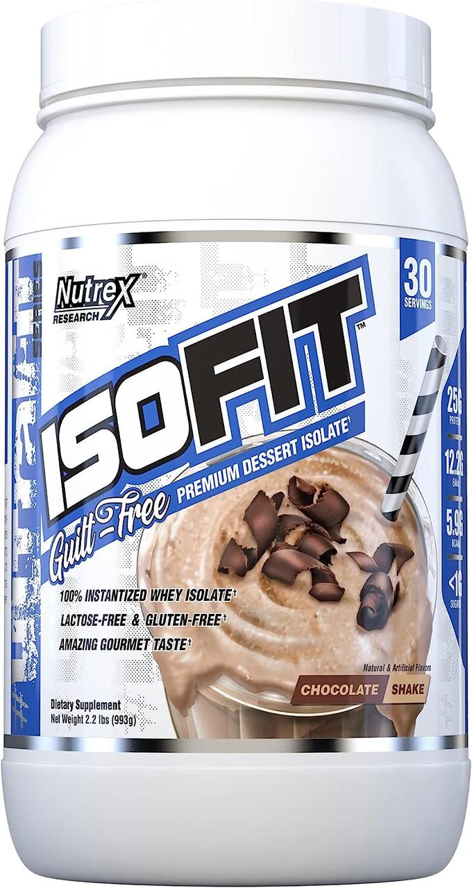 Протеїн Nutrex Research IsoFit 993 g (Chocolate Shake)