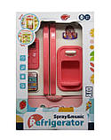 Холодильник іграшковий 1986-9, звук, світло, генератор холодної пари, фото 4