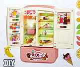 Холодильник іграшковий 1986-9, звук, світло, генератор холодної пари, фото 5