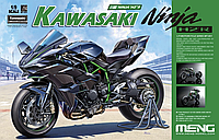 Сборная модель мотоцикла Meng Model MT-001 Kawasaki Ninja H2R 1/9
