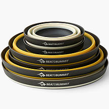 Набір туристичного посуду Sea To Summit Frontier UL Collapsible Dinnerware Set 2P, фото 2