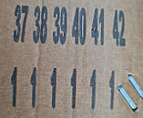 Туфлі ритуальні для похорону жіночі шкірозамінник чорні 37-42 розмір 6 пар в ящику, фото 2