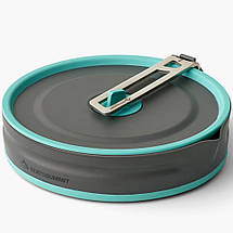 Набір туристичного посуду Sea To Summit Frontier UL Collapsible One Pot Cook Set 2P, фото 3