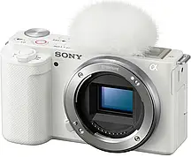 Бездзеркальний фотоапарат Sony ZV-E10 body White (ILCZVE10W.CEC)