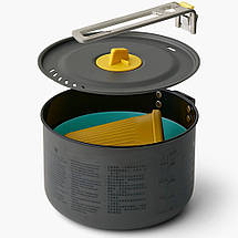 Набір туристичного посуду Sea To Summit Frontier UL One Pot Cook Set 1P, фото 5