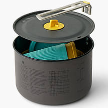 Набір туристичного посуду Sea To Summit Frontier UL One Pot Cook Set 2P (5 Piece), фото 3