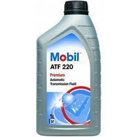 Трансмиссионное масло Олива трансмісійна Mobil ATF220 Dexron II, 1л (411731)