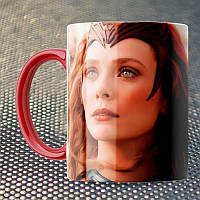 Чашка Fan Girl Ванда Алая Ведьма Марвел - Marvel (15768) 330 мл Красный BB, код: 7599545