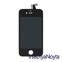 Дисплей для смартфона (телефона) Apple iPhone 4, black (в сборе с тачскрином)(с рамкой)(CHINA ORIGINAL)