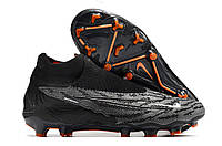 Бутси Nike Phantom GX FG Dark Gray Найк фантом gx fg темно-сірі Футбольне взуття з шипами Копи для гри в футбол Темно-сірі