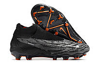 Бутсы Nike Phantom GX FG Dark Gray Найк фантом gx fg тёмно-серые Футбольная обувь с шипами Копы для футбола